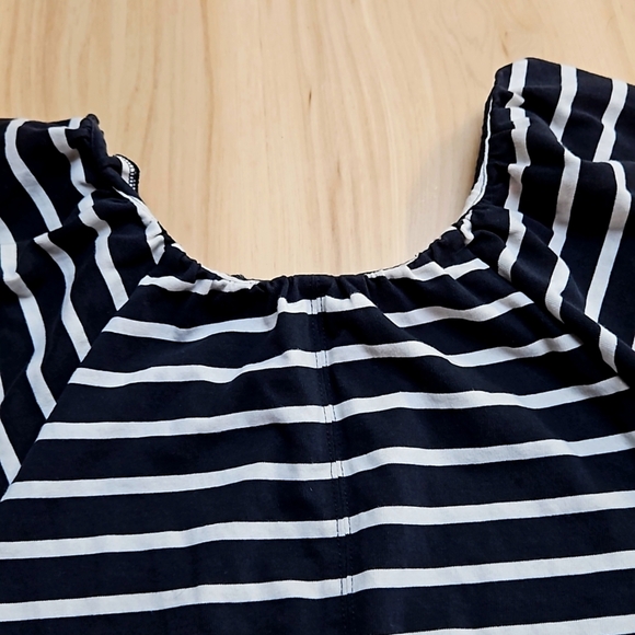 J. Crew Crop Top with Puffy Sleeves - Picture 3 of 7